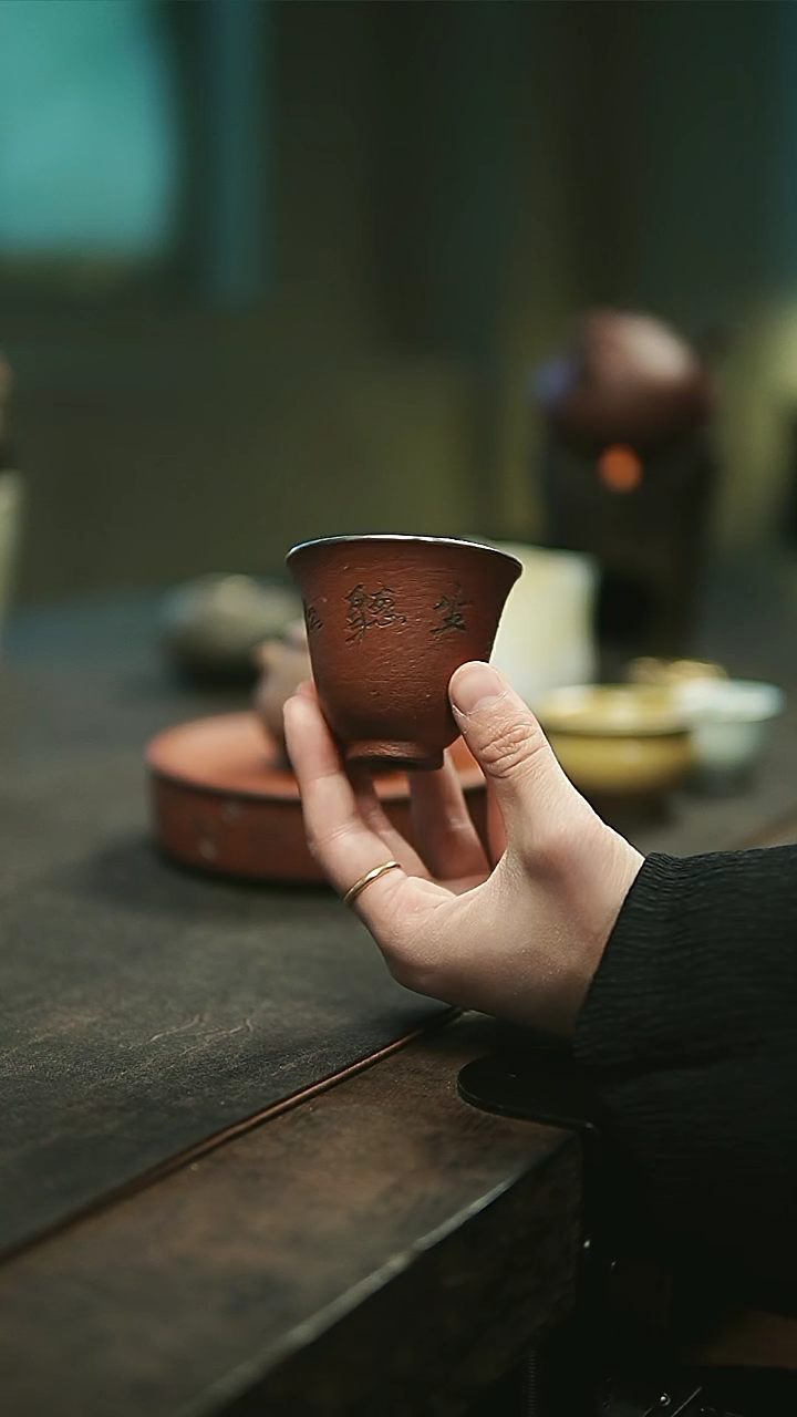 【闪购商品】松风陶泥红包银主人杯