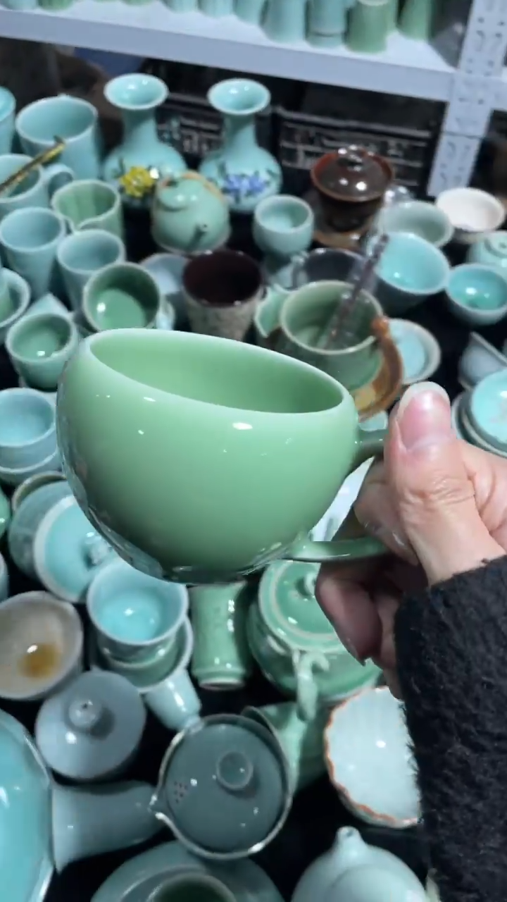 【闪购商品】特价福利 微瑕 慧仙青瓷