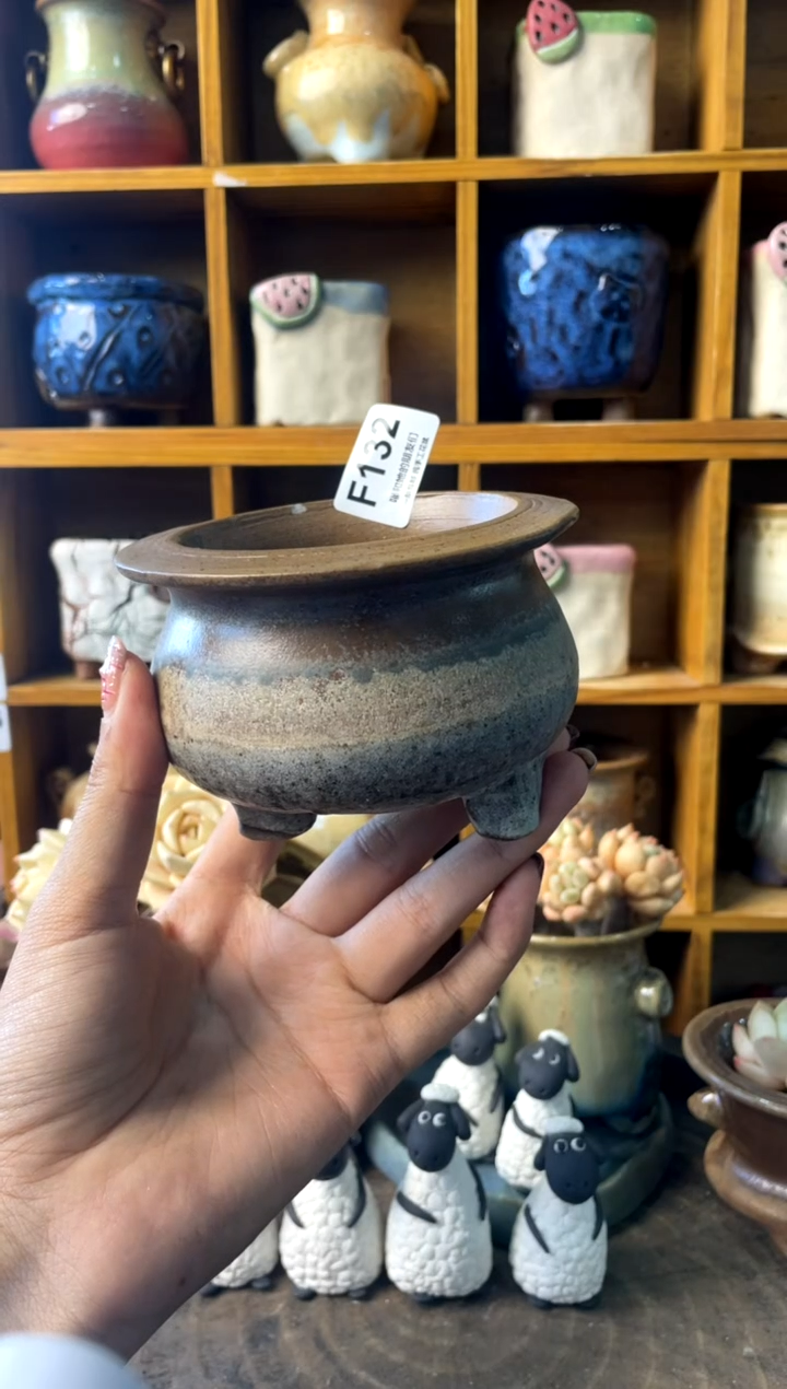 微瑕132内口7【多肉花盆多肉盆】