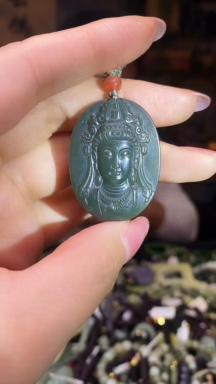 颈饰未镶嵌和田玉多样性发货，拍一发一