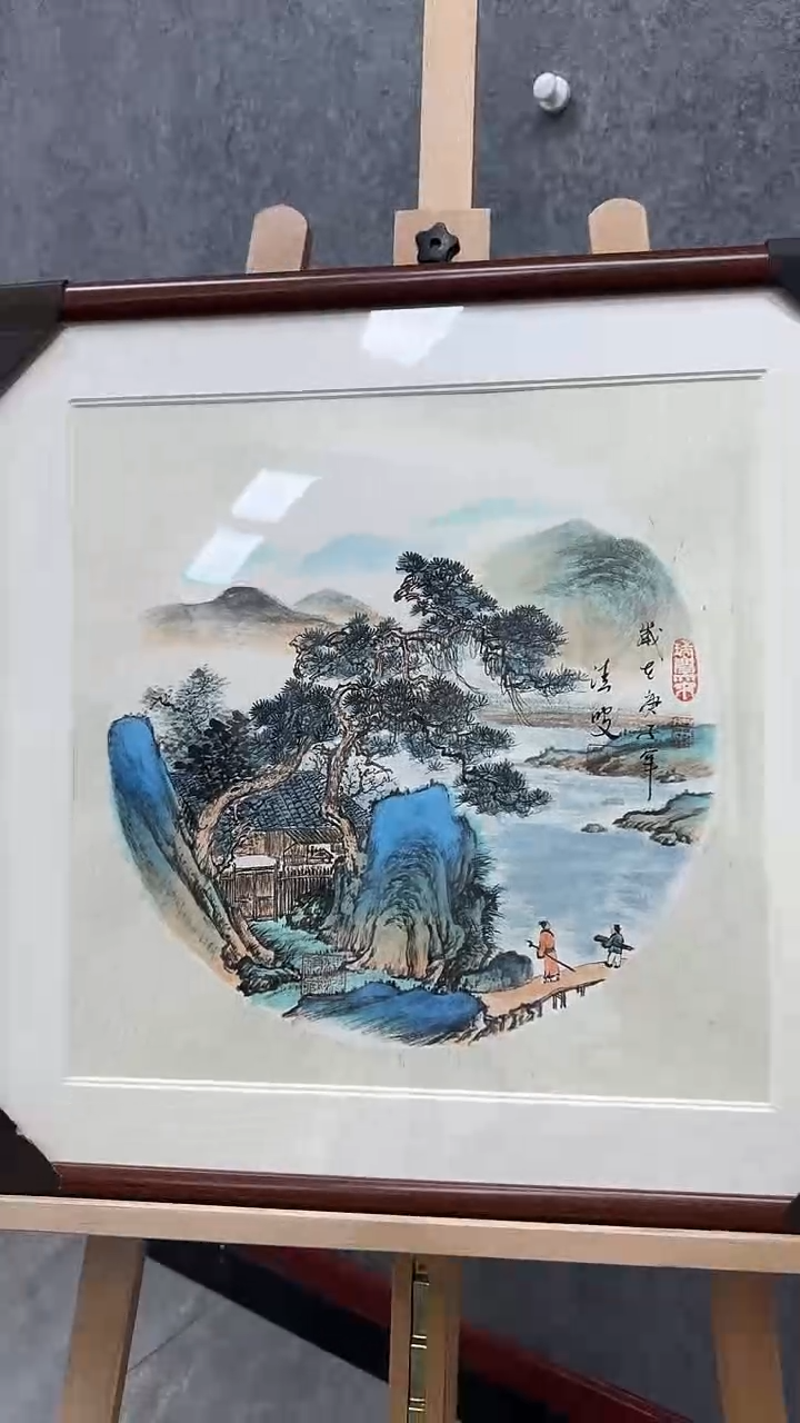 【闪购商品】国画19清波  山水2平尺