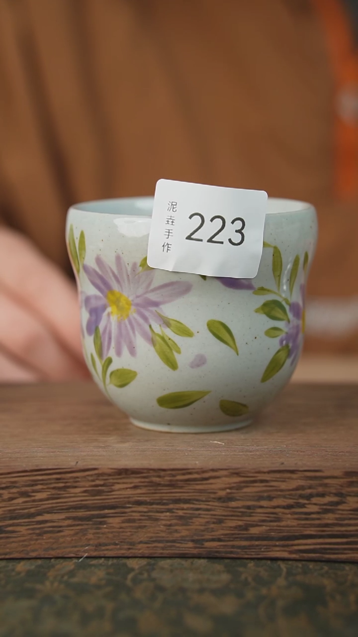 【闪购商品】杯子泥垚手作 景德镇手工手绘器物223