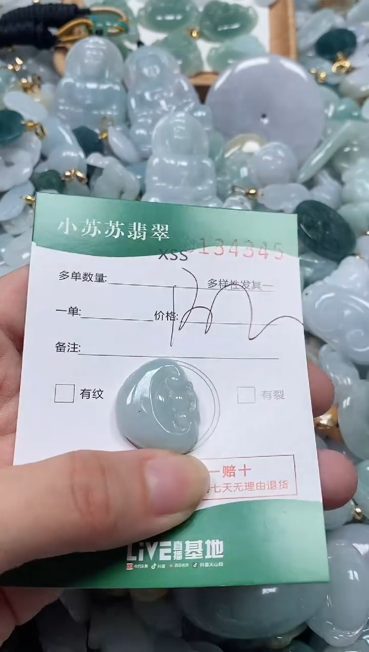 【闪购商品】翡翠颈饰未镶嵌闪购商品0134345