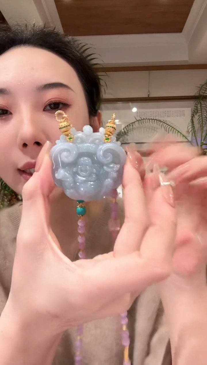 【闪购商品】翡翠颈饰未镶嵌国风