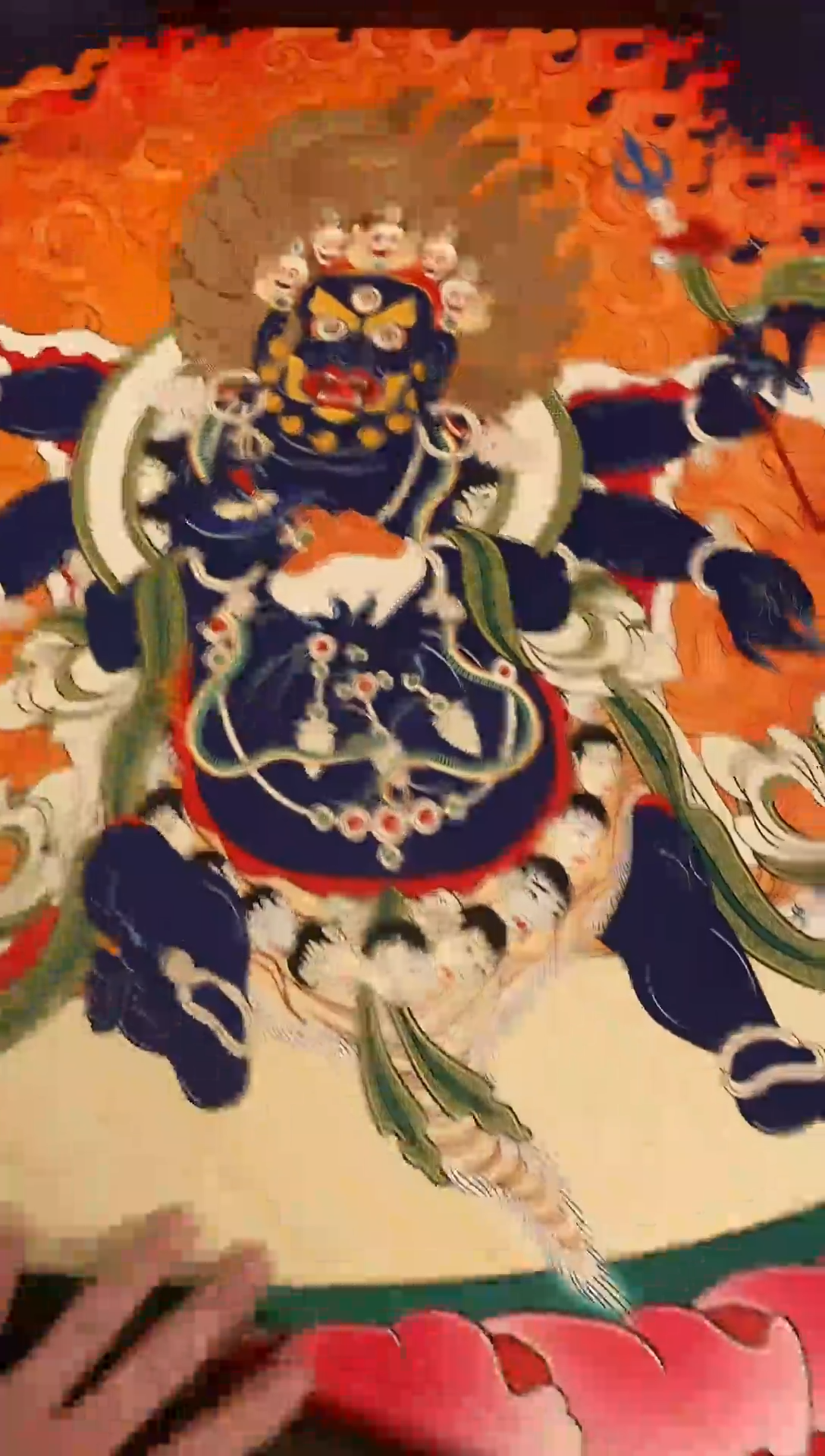 装裱画精美唐卡tk16311