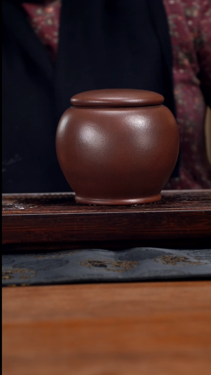 【闪购商品】紫砂茶壶黄龙山原矿紫泥醒茶罐14