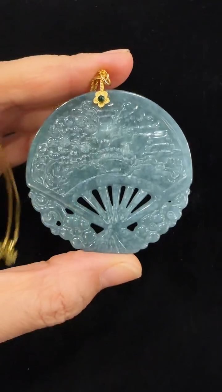 颈饰未镶嵌翡翠国风