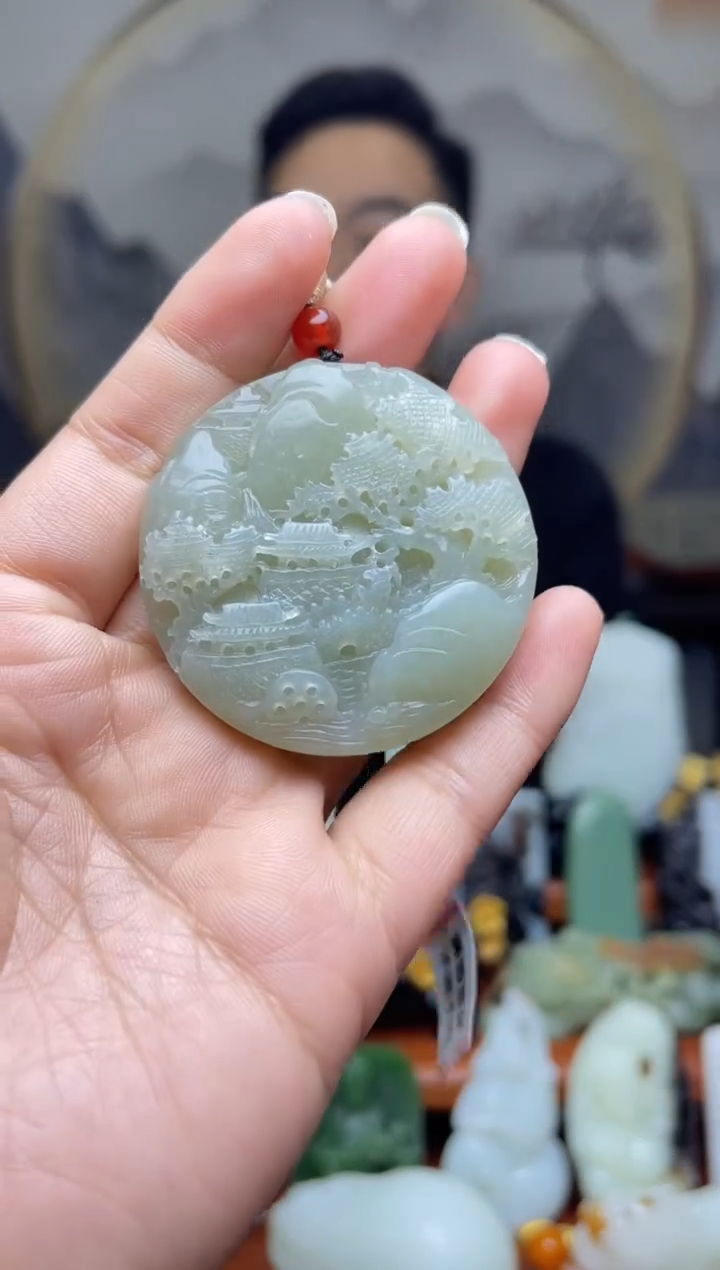 【闪购商品】和田玉吊坠未镶嵌174