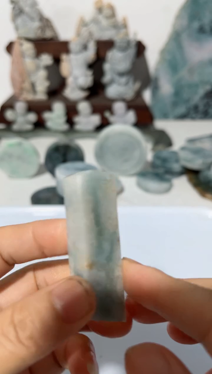 翡翠散珠缅甸翡翠A货6067