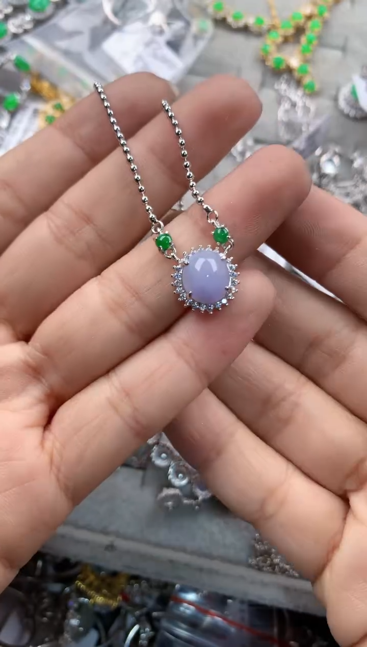 银S925镶嵌戒指翡翠13                10