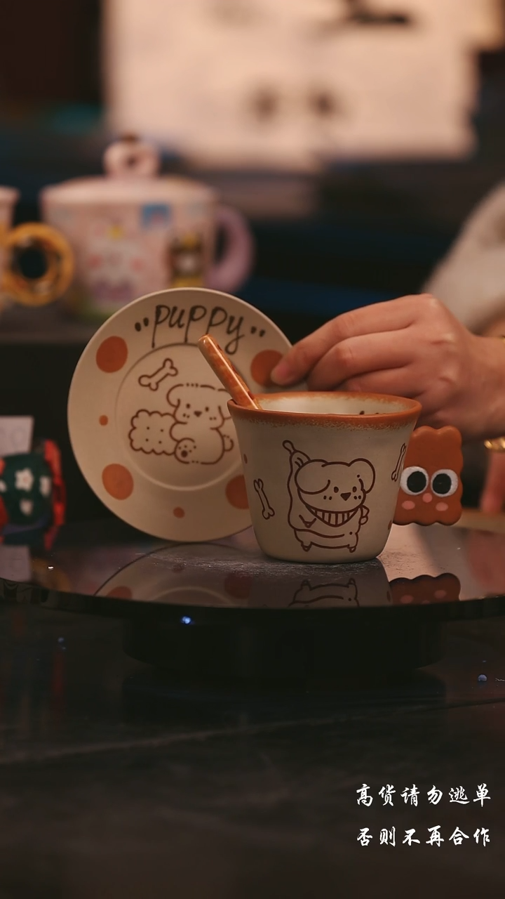 陶瓷景德镇可爱设计师款陶瓷 