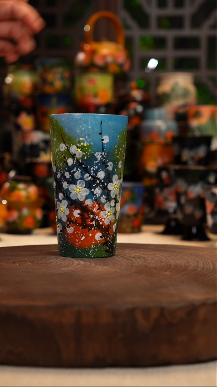 油画   釉下彩   杯子