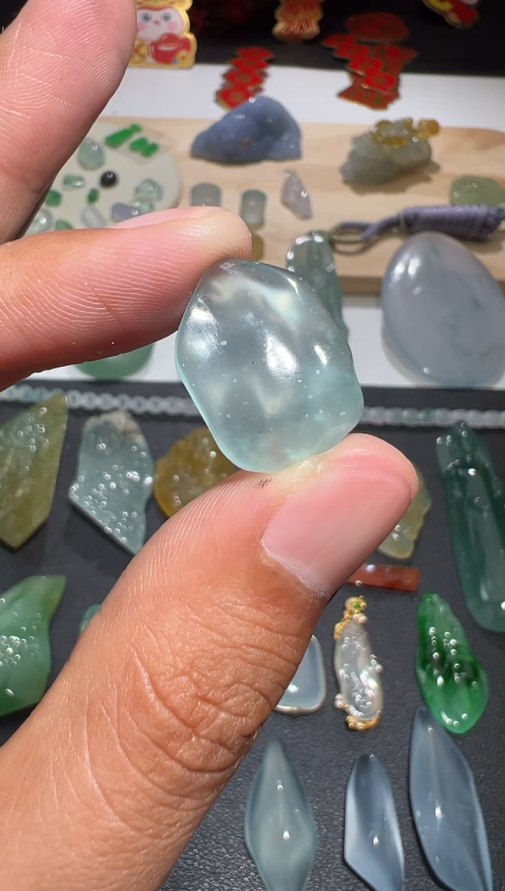 【闪购商品】定制翡翠未镶嵌天然缅甸A货翡翠