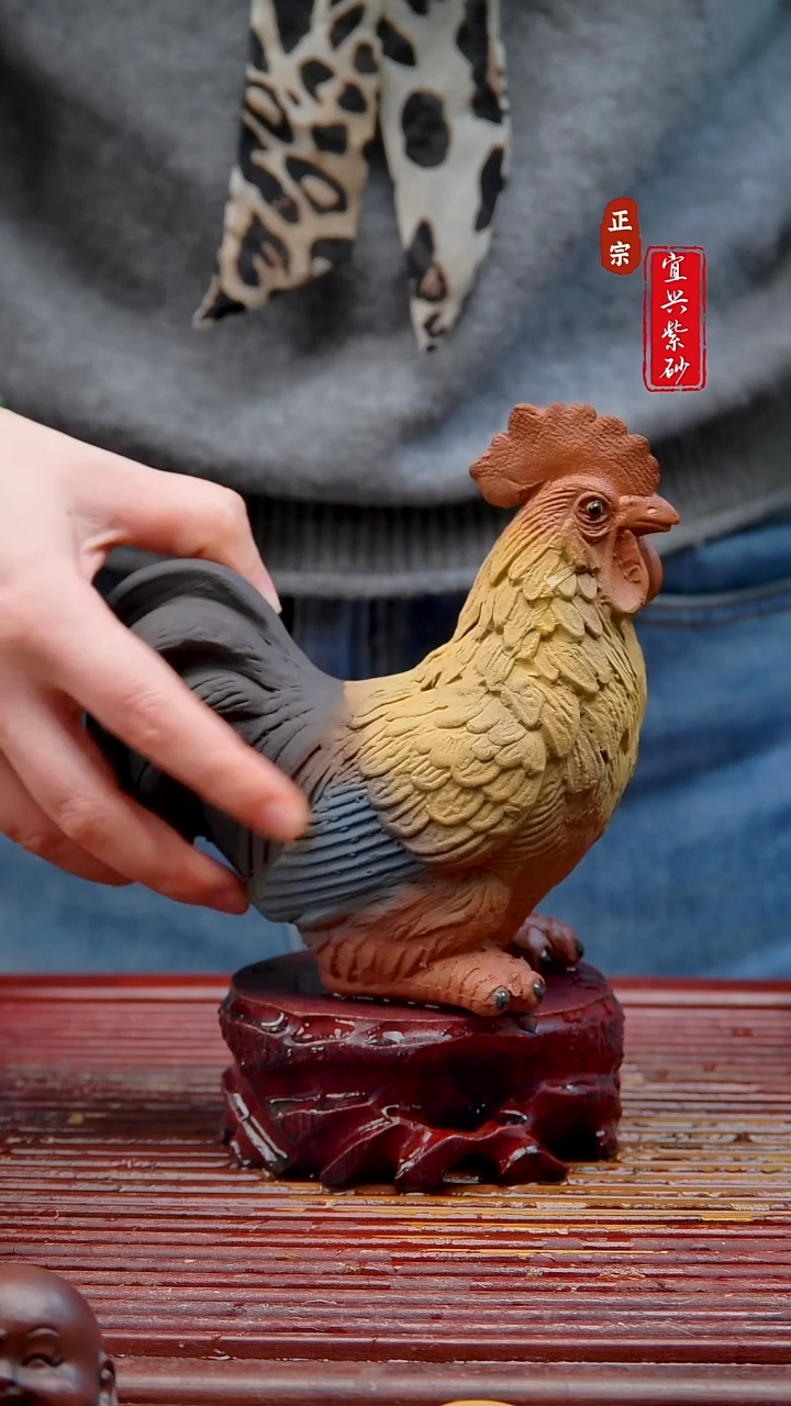紫砂宜兴紫砂摆件