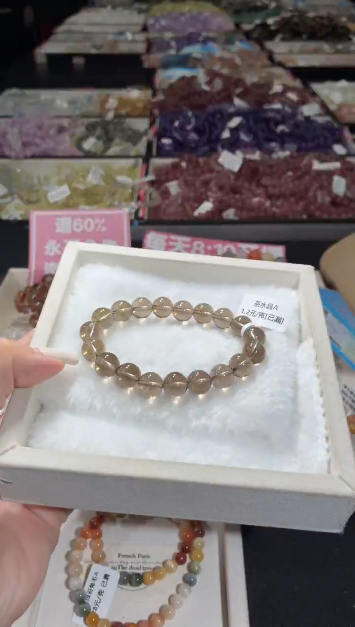 未镶嵌手链水晶258号 多样性发一DD  10+