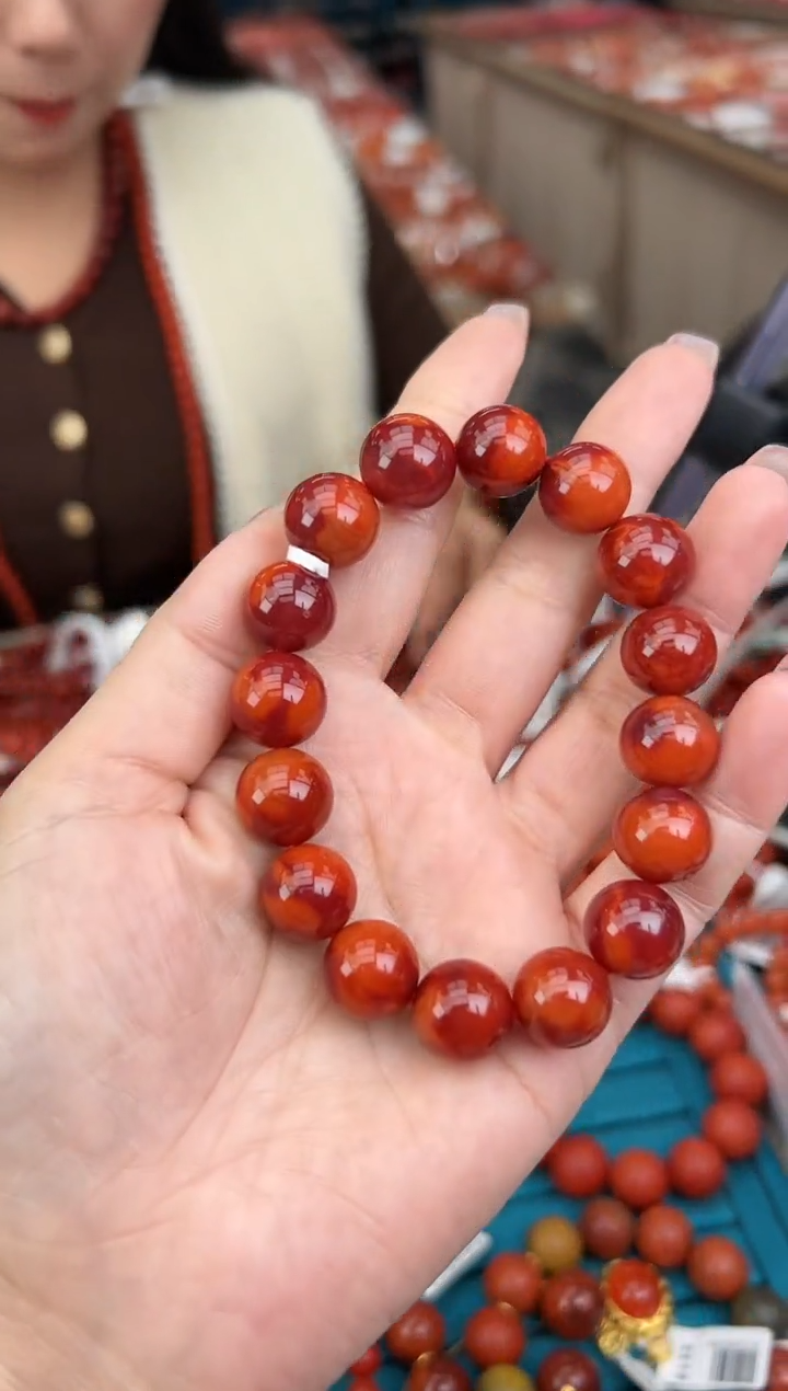 【闪购商品】南红玛瑙珠串未镶嵌多样发其一/13/92197663