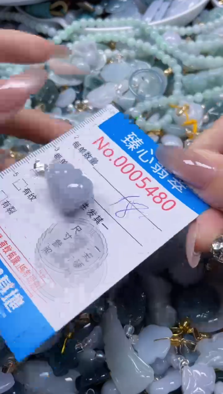 颈饰未镶嵌翡翠5480
