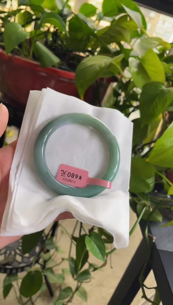 【闪购商品】翡翠手镯未镶嵌023手镯55.6