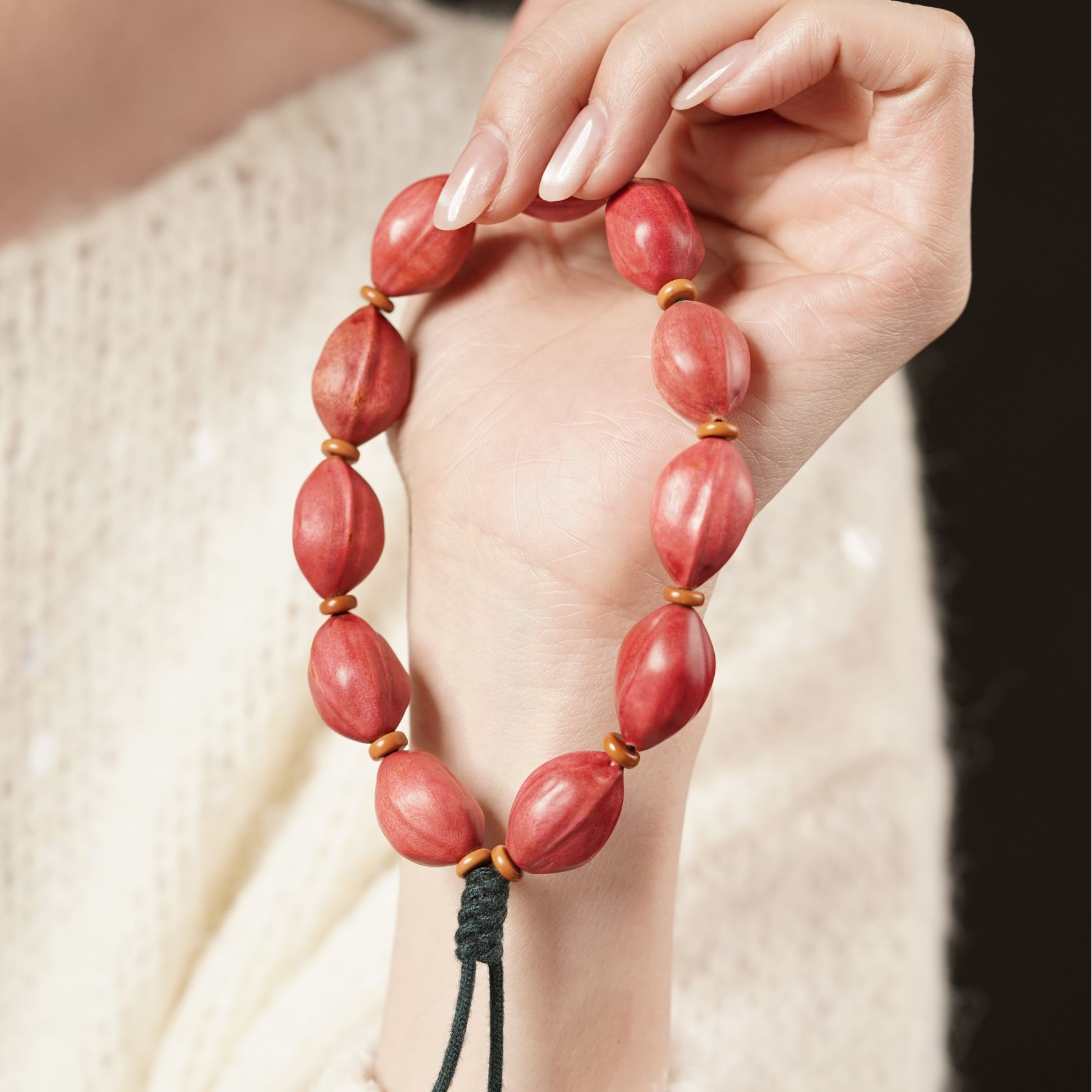 【森度SinDo】FX002 粉象木13mm铁核单圈手持