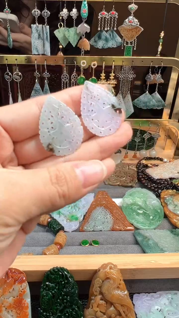 【闪购商品】翡翠耳饰未镶嵌翡翠