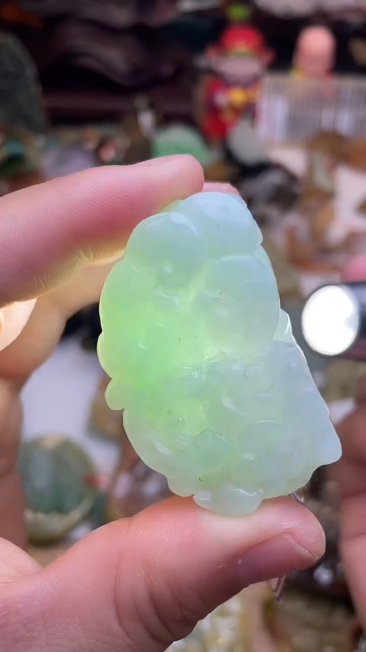 颈饰未镶嵌翡翠貔貅