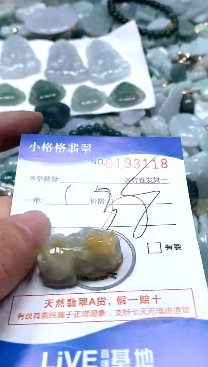 【闪购商品】翡翠颈饰未镶嵌闪购商品0193118