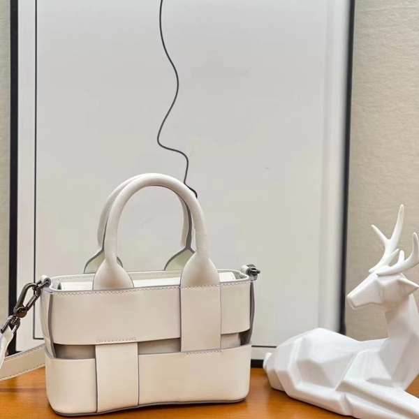 【芝麻集】J-6213-纯白RAIN.CUN百搭简约时尚休闲潮流女包