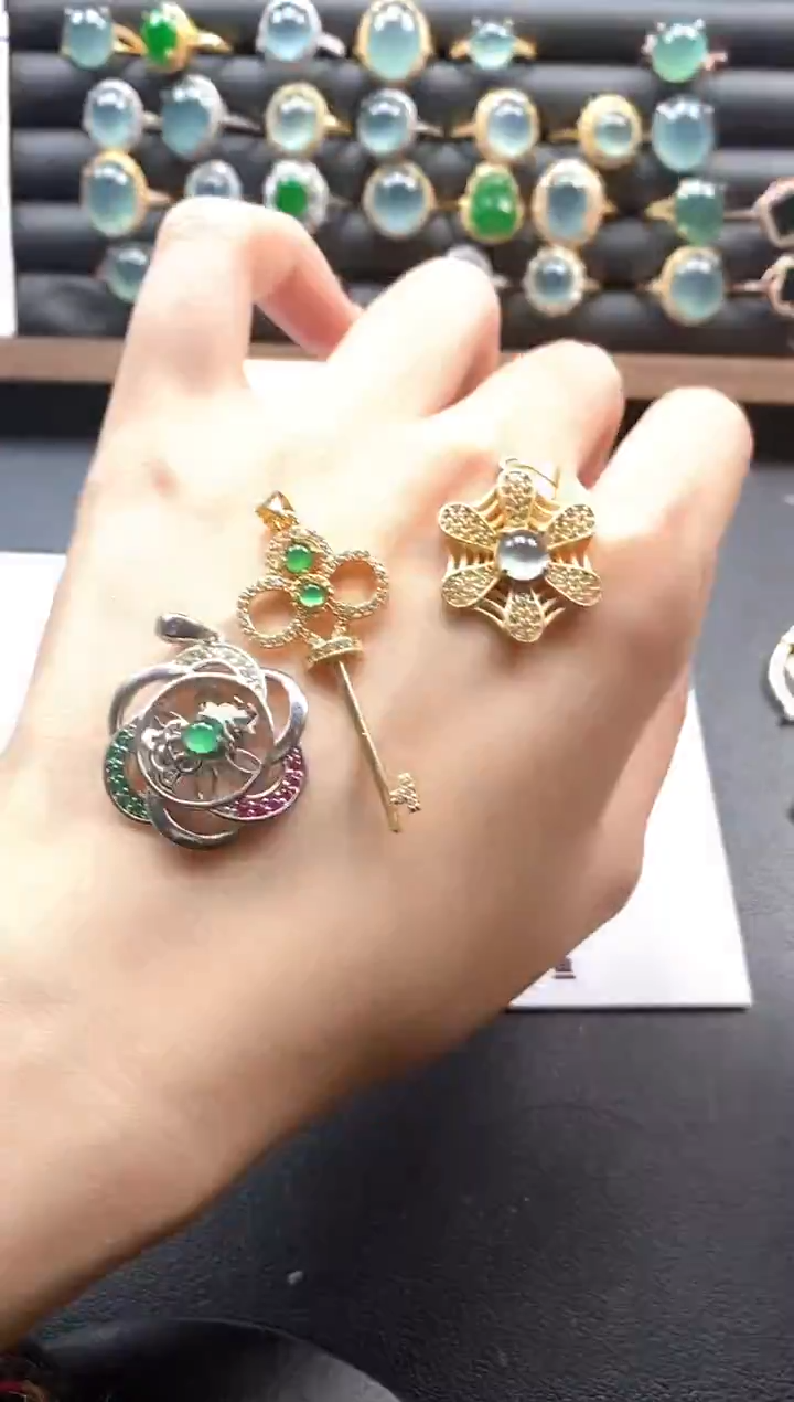 未镶嵌戒指翡翠51151