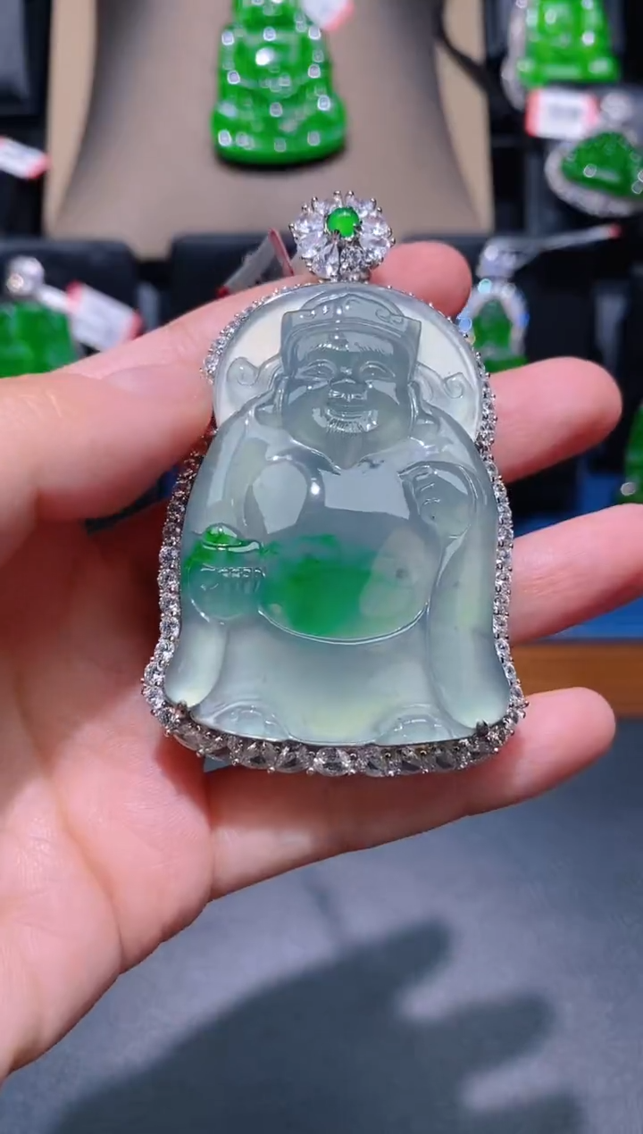【闪购商品】翡翠吊坠(不含链)未镶嵌天然A货翡翠r01/783