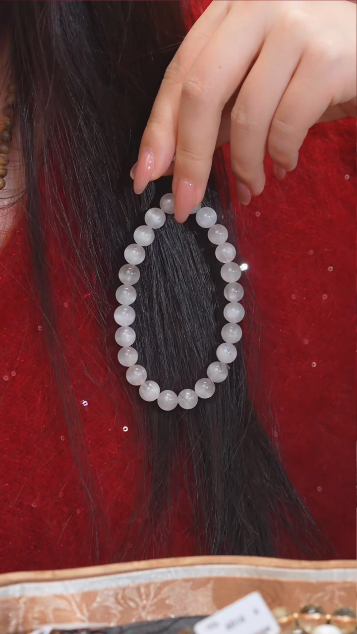 【闪购商品】水晶手串未镶嵌多样性发 卡8@@W9367