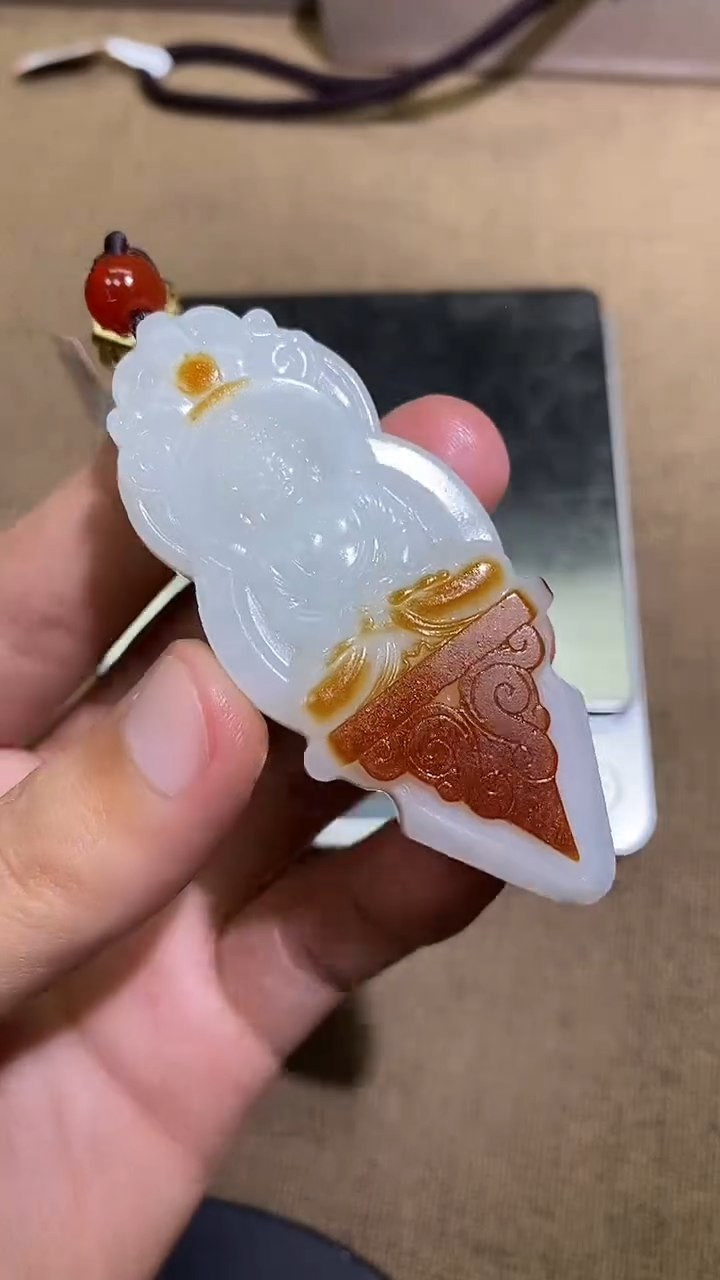 颈饰未镶嵌和田玉A7