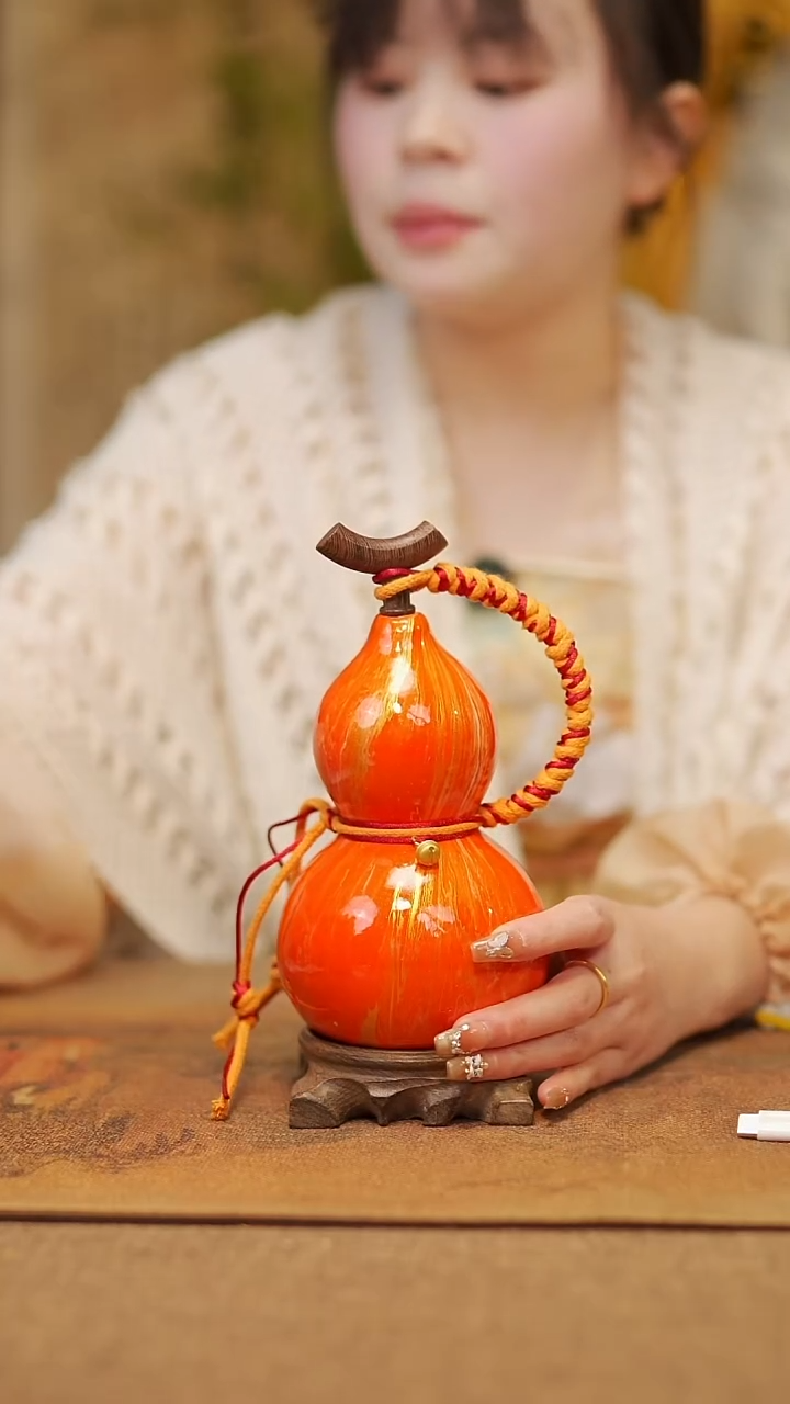 【闪购商品】932宴禾堂漆艺酒葫芦118