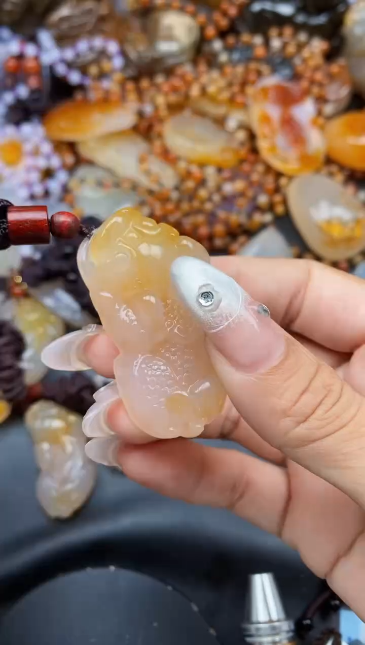 【闪购商品】玛瑙/玉髓颈饰未镶嵌ll