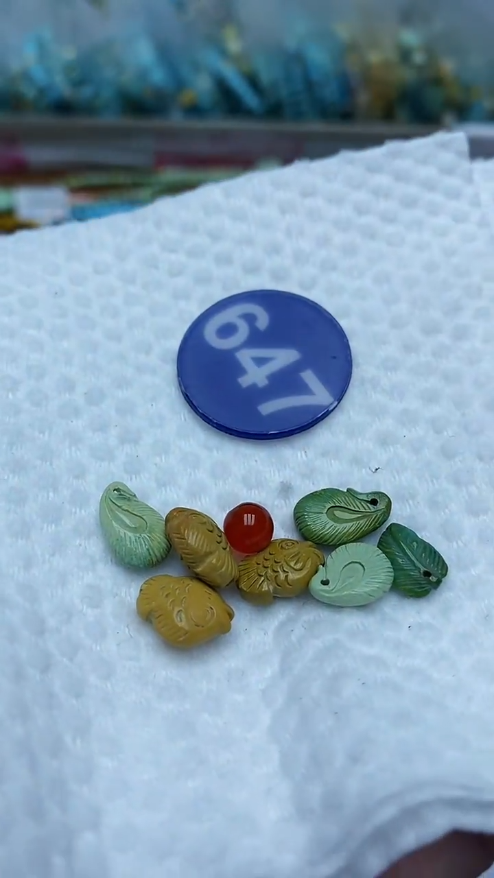 【闪购商品】玛瑙/玉髓珠子未镶嵌647