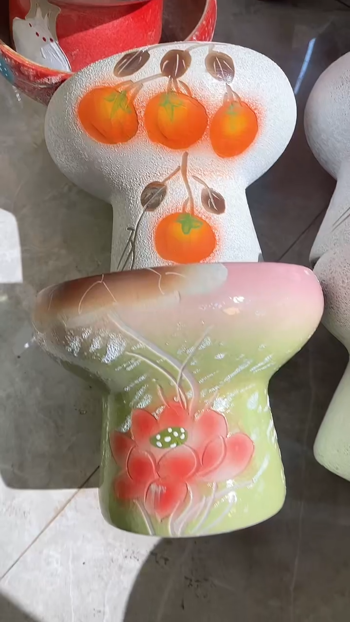 【闪购商品】摆件21-279口17高14    二个