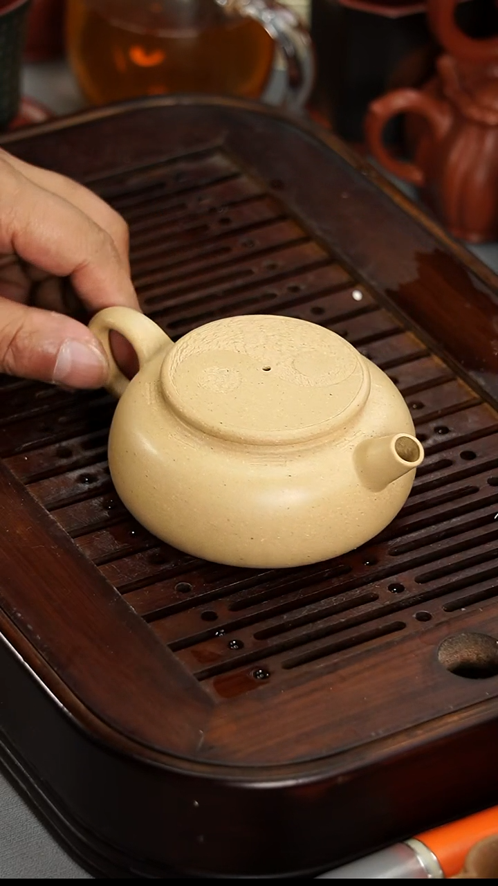 茶壶紫砂宜兴紫砂本山绿太极壶160毫升