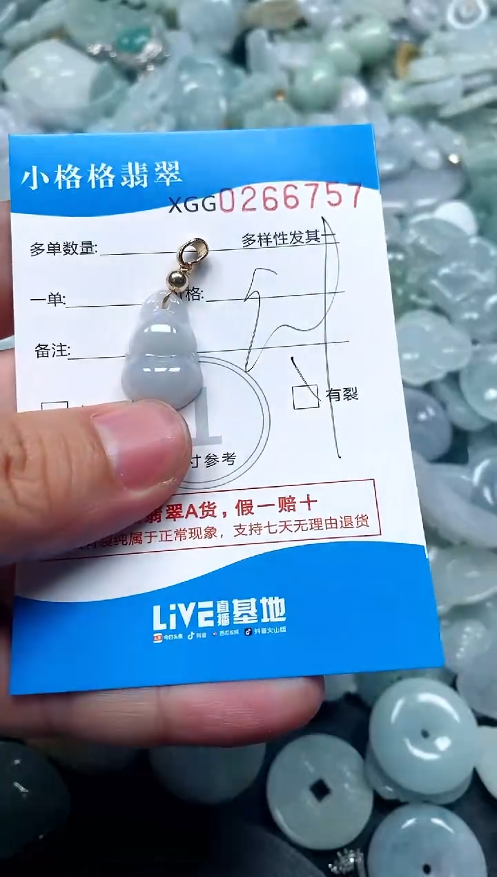 翡翠未镶嵌颈饰闪购商品0266757