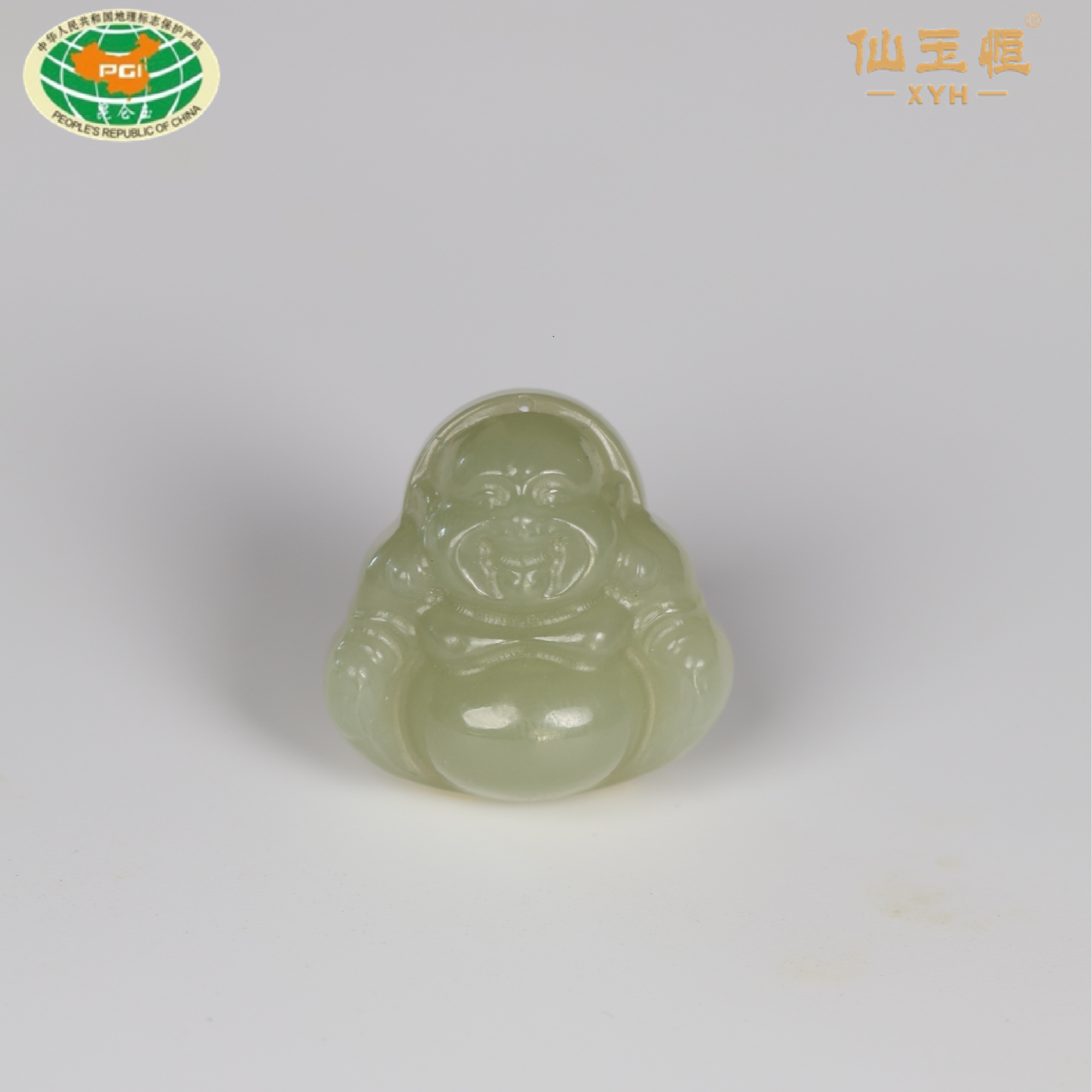 【天然和田玉】精致款冰清玉洁佛公