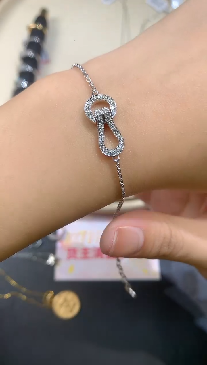 18K金镶嵌手链钻石手链A234|3980