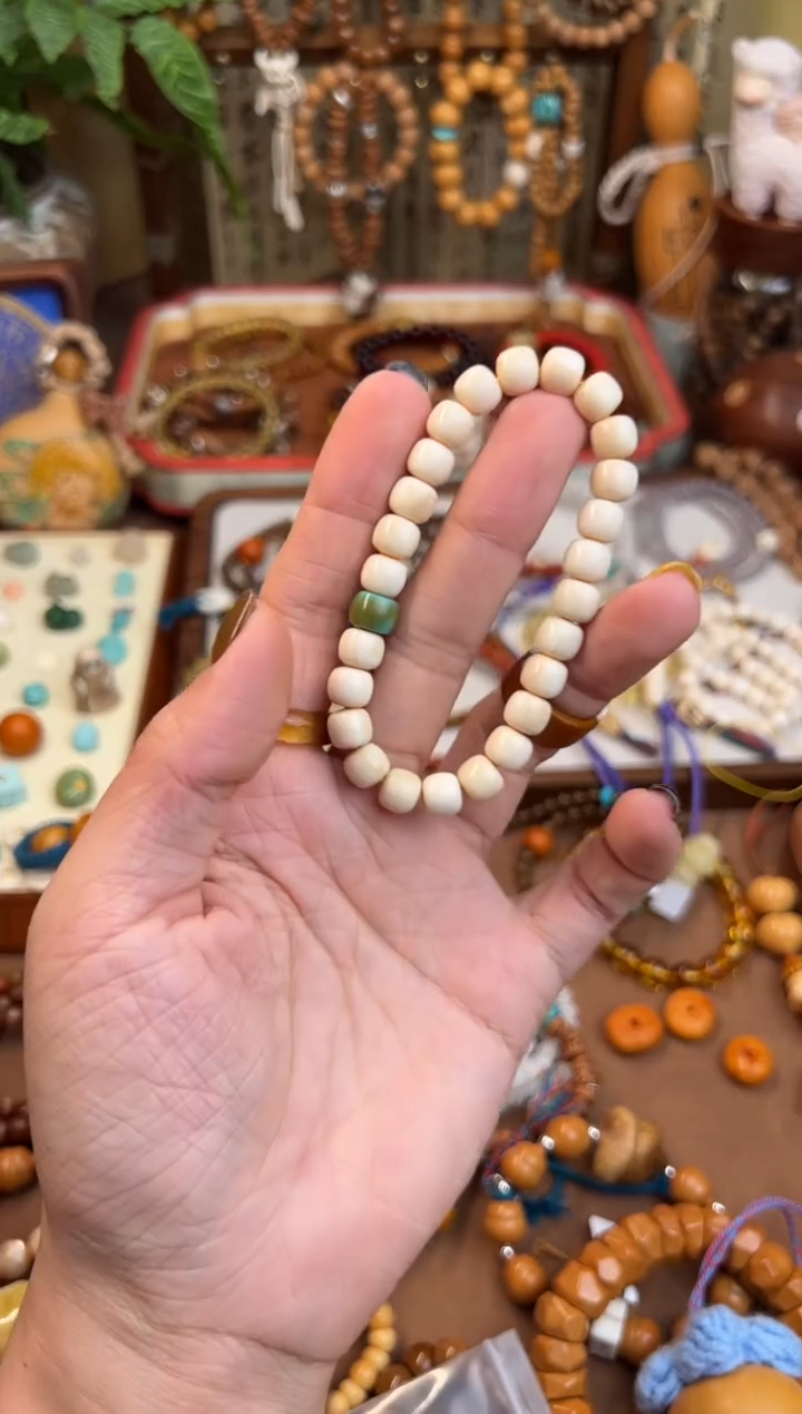 手串/手链/手镯猛犸象牙皮料老型单圈设计手串