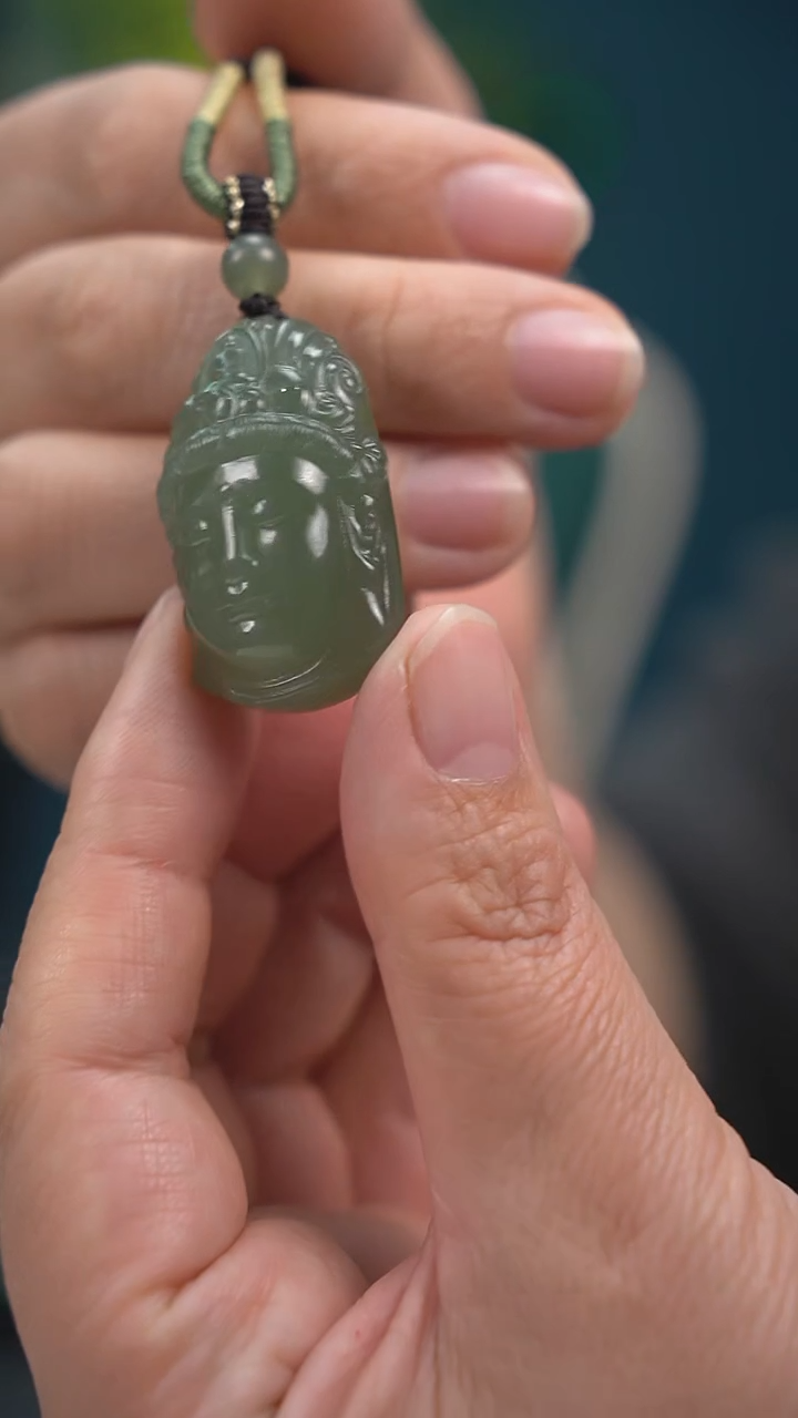 【闪购商品】和田玉未镶嵌吊坠(不含链)观音