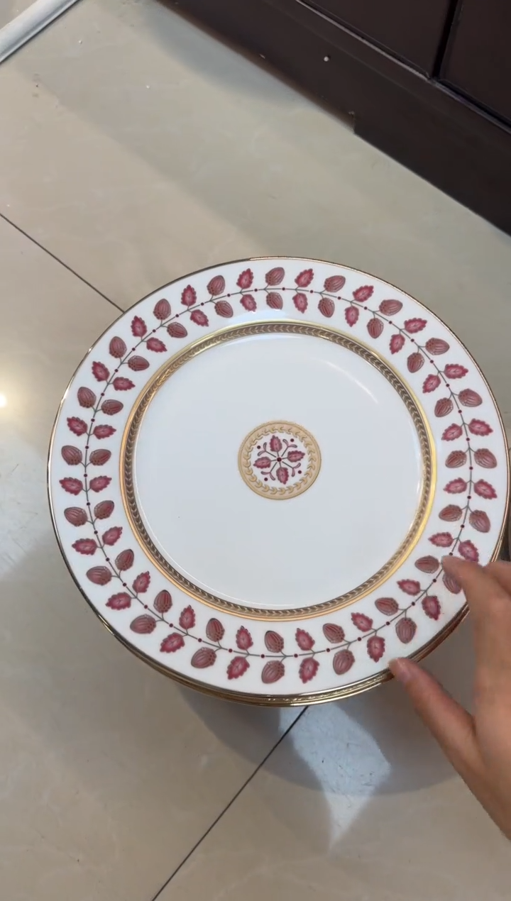 【闪购商品】瓷片10.5英寸平盘福利款  微瑕