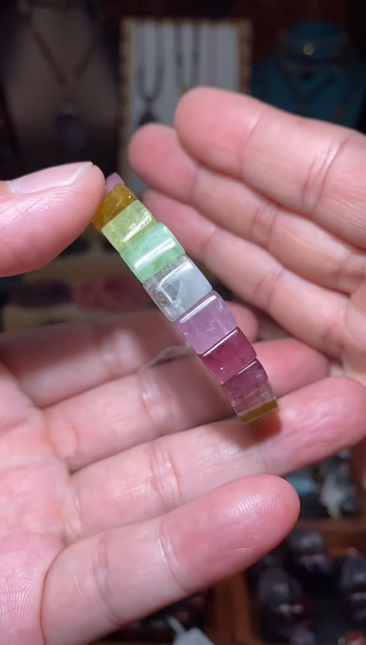 【闪购商品】碧玺手牌未镶嵌多样性