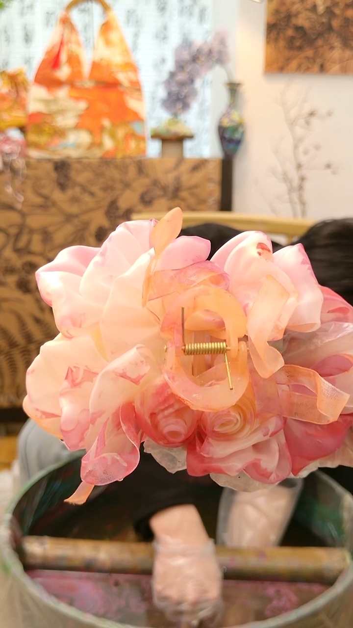 天然漂漆发圈不退不换喜欢再拍