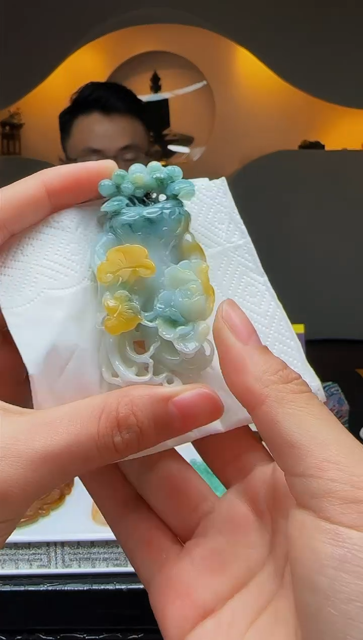 【闪购商品】定制翡翠未镶嵌Q04647翡翠毛货