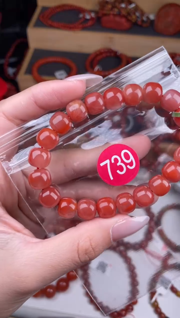 【闪购商品】南红玛瑙珠宝奇石未镶嵌739-10+