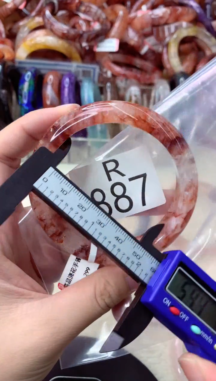 未镶嵌手镯水晶R887-58