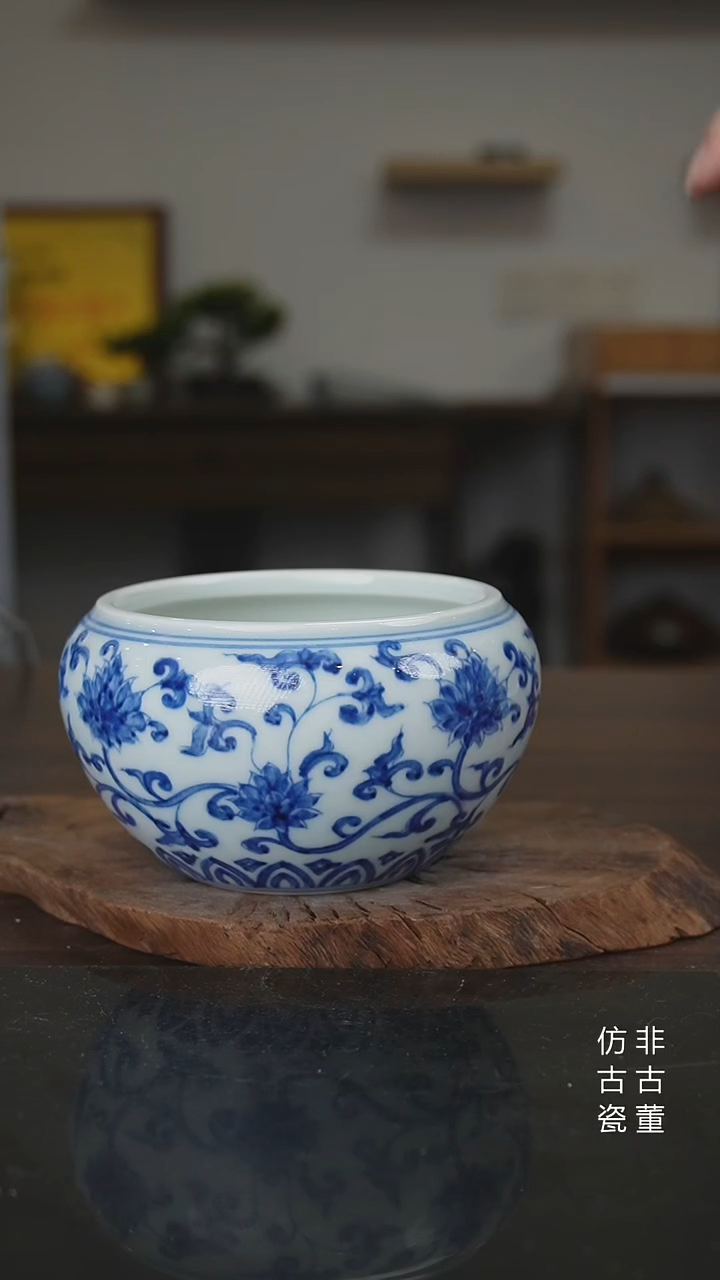 景德镇手工手绘陶瓷微瑕