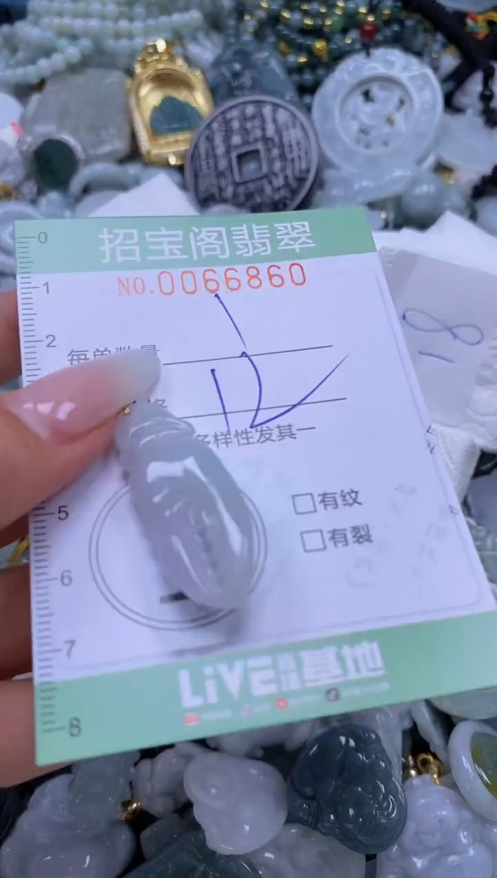 【闪购商品】翡翠未镶嵌颈饰闪购0066860