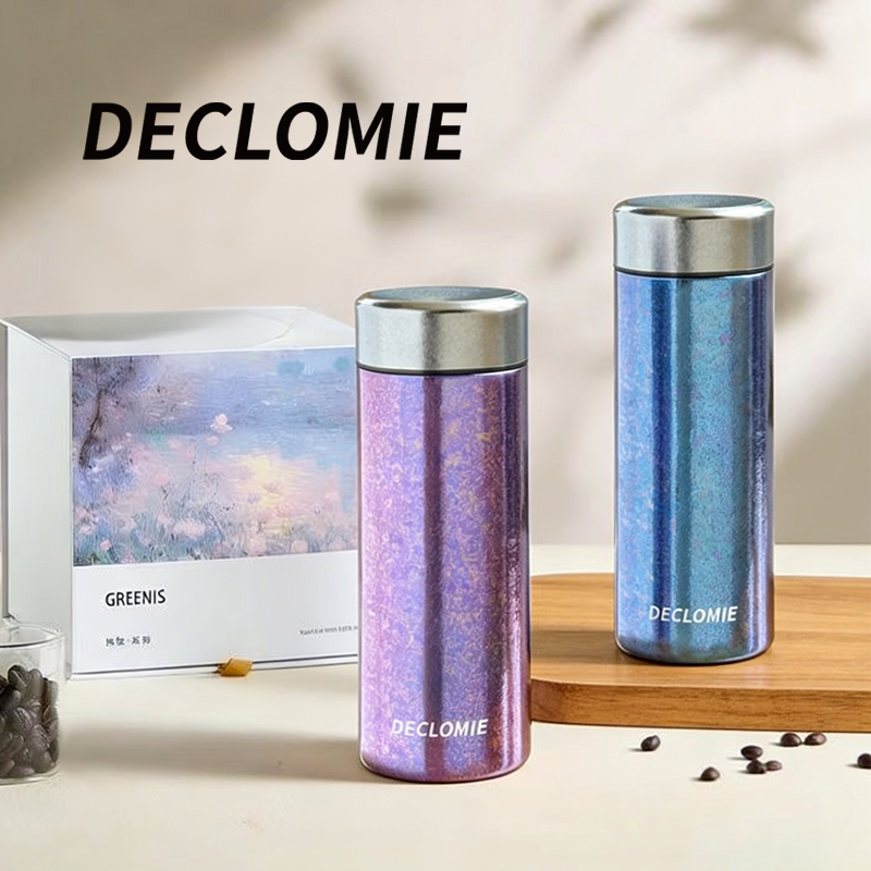  DECLOMIE/迪克洛米内外纯钛户外保温随手杯 300ml 保温杯 
